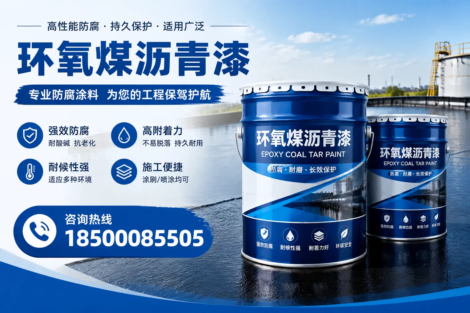 环氧煤沥青漆与其他漆类的比较，资阳用户的选择依据
